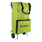 Сумка хозяйственная на 2 колесах с ручками и боковым карманом, 140х265х450 мм, карман-190х300 мм, Ø колес-80 мм TRADE HOUSE F-FN209