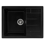 Мойка кухонная из мраморной крошки, оникс, B22-25 Gerhans