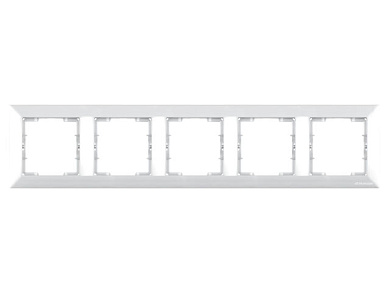 Рамка 5-ая горизонтальная белая DARIA Mutlusan 2120 800 1501