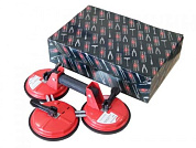 Съемник стекол трехзажимной с присосками, алюминий RockForce