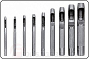 Набор пробойников для кожи 2,5-10 мм 9 пр. Yato YT-3590