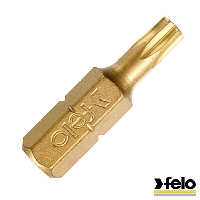 Бита Torx T10x25 мм TIN Felo 02610070