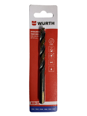 Сверло по металлу HSS 11мм RED LINE DIN338, блистер WÜRTH 06248110