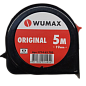 Рулетка измерительная, 5м*19 мм, 2 класс, ORIGINAL, WUMAX 171463705