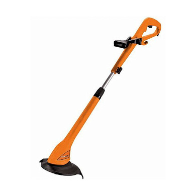 Триммер электрический, 450 Вт, 10000 об/мин, диаметр скоса 250 мм,регул.рукоятка, телескоп.штанга PIT MET-450