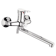 Смеситель для ванны, латунь, хром Ledeme L2214