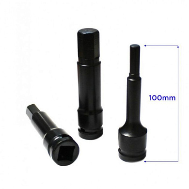 Ударная головка-бита Hex 10 мм 1/2'' Forsage F-2409010