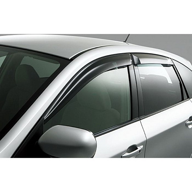 Ветровик, 312, BMW-5 E-60 2003г.-==> SEDAN с хромом, 4 пр., KING RAIN RACE