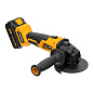 Машина углошлифовальная аккумуляторная бесщет. BLG-IB-18-125-4, Li-ion, 18 В Denzel 27005