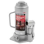 Домкрат гидравлический бутылочный, 12 т, высота подъема 230-465 мм Matrix Master