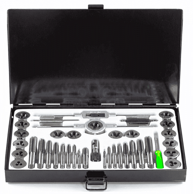 Набор дюймовых метчиков и плашек 40 пр. Torin Big Red TRX040INCH