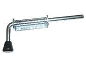 Задвижка дверная ЗД-12, белый цинк Starfix SMP-75898-1