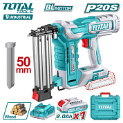 Пистолет гвоздезабивной аккумуляторный TOTAL TCBNLI5008
