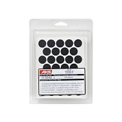 Заглушка самоприлипающая к эксцентрику черный шагрень (PC 2514) (1л=32шт) PACIFIC 113542
