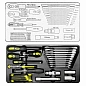 Набор инструментов 253 пр. WMC TOOLS WMC-WMC254
