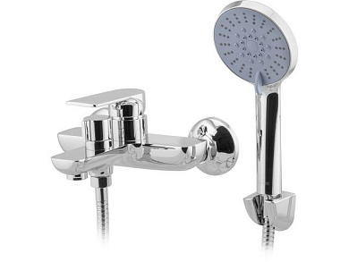 Смеситель для ванны Lt D35, серия Camellia хром, на стену, короткий излив A-five A5-0432