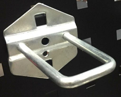 Крючок металлический П-образный для перфорированной панели Ø-6 мм, 35х75 мм RockForce RF-01A20