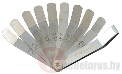 Набор калиброванных, изогнутых щупов 9 пр. Force 61803