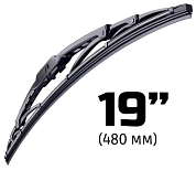 Щетка стеклоочистителя каркасная Classic TOP-PROTECT 19" (480 мм) Senfineco 3962