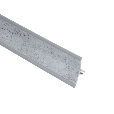 Плинтус ПВХ к столешнику LР керамика мел (192) (1шт=3м.п.) EL-MECH-PLAST 84370