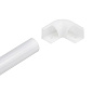 Уголок для профиля ORION-1616C, цвет белый AKS 81804