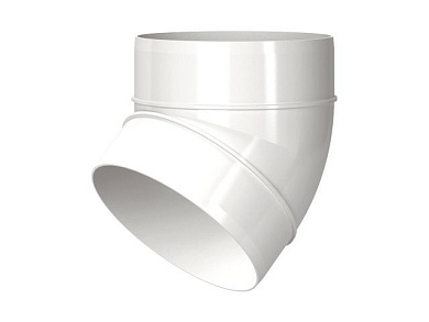 Колено воздуховода 222-45 круглых каналов d=125мм ZERNBERG 10191001