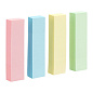 Закладки бумажные "Stick Up", 18x75 мм, 400 шт, ассорти пастель