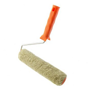 Валик "Фасадные работы", 250 мм, ворс 18 мм, D 36 мм, D ручки - 6 мм, полиакрил, полиэстер Сибртех 80225