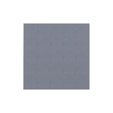 Заглушка самоприлипающая к конфирматам серый монументальный (14616) (лист-25шт.) FOLMAG 104682