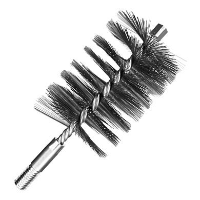 Щетка (ёрш) стальная 70 мм, М12 для чистки труб GRAFF 115070