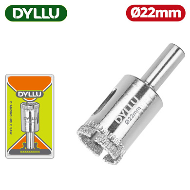 Коронка алмазная 22 мм DYLLU DTKJ7622