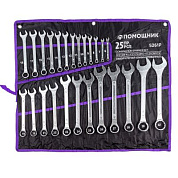 Набор комбинированных ключей 25 пр. 6-28, 30, 32 мм Помощник 5261P