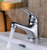 Смеситель для умывальника, латунь, хром Ledeme L1015