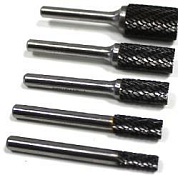 Шарошка цилиндрическая по металлу с торцевой раб. поверхностью RockForce