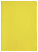 Папка-уголок "Durable", A4, 120 мк, пластик, желтый