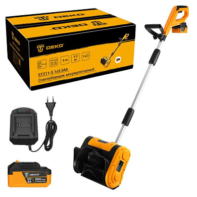 Снегоуборщик аккумуляторный ST211-5 DEKO 083-4441