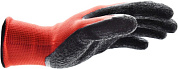 Перчатки защитные от минимальных рисков, покрыты латексом, Red Latex, р. 9, WUMAX 1899408209