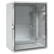 Щит пластиковый с монтажной платой прозр, дверь 500х400х240 мм IP65 EKF PROxima PBT65MP007