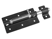 Задвижка дверная 120 мм ЗД-09, черная Starfix SMP-63064-1