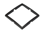 Вставка в рамку 1-местная черная, Уют, упак=3 шт., Bylectrica ЮЛИГ.735212.276(16)