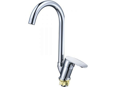 Смеситель для кухни D35-A, серия 250, поворотный J-излив ECONOCE EC0255