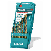 Набор сверл по металлу 2-6 мм 7 пр TOTAL TACSD0075