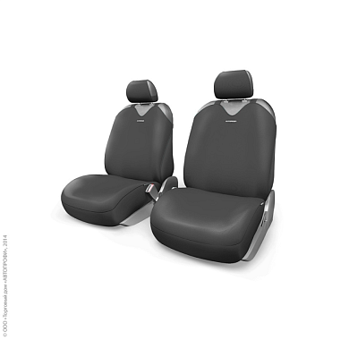 Чехлы на сиденье R-1 SPORT PLUS BLACK (майка) (9 предметов) AUTOPROFI Mega-Arsenal R-902P BK