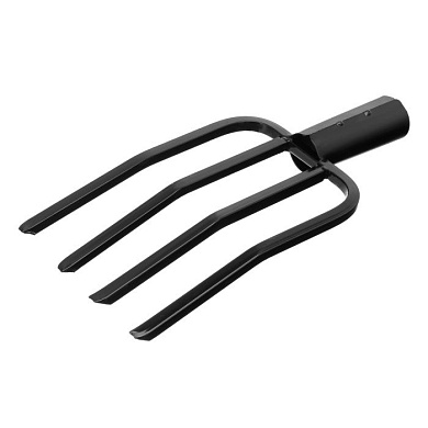 Вилы 4-х рогие, садовые, 145 х 235 мм, без черенка, Россия Сибртех 63834