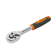 Трещотка реверсивная 1/4'' 155 мм 24 зуб. ISMA ISMA-80222