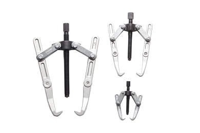 Съемник подшипников двухлапый переставной 9'', Øзахвата 200 мм, длина лап 250 мм, лапы L-образные Partner PA-020409