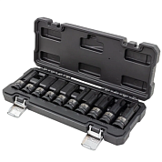 Набор ударных головок-бит TORX Т30-Т100 10 пр 1/2'' JCB JCB-41013MPB