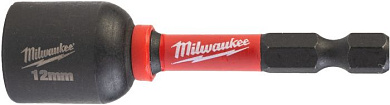 Насадка торцевая Milwaukee Shockwave 1/4" Hex -12 мм x 65 мм 4932492442