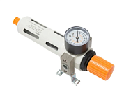 Блок подготовки воздуха ''Profi'' 3/4'' фильтр-регулятор, лубрикатор, 8500 л/мин, 16bar, t 0°-60°, 5мк RockForce RF-7005034