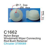 Клипса для крепления внутренней обшивки а/м Крайслер пластиковая, 100 шт Forsage C1662(Chrysler)